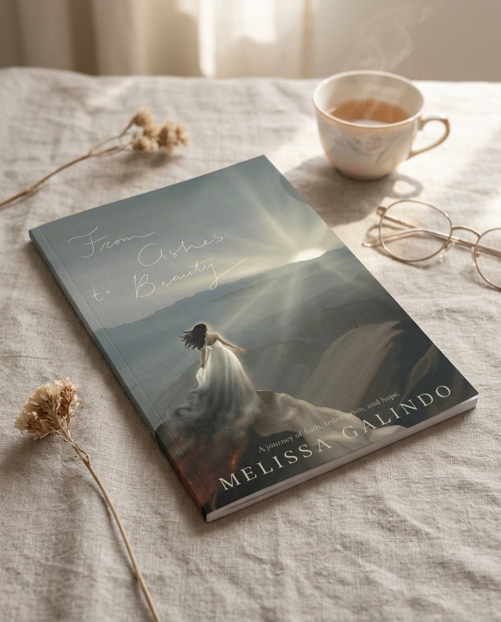 From Ashes to Beauty — devotional by Melissa Galindo