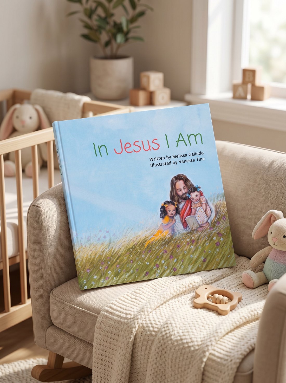 In Jesus I Am — children's book by Melissa Galindo